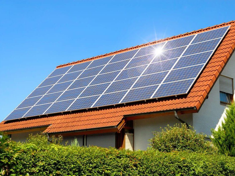 Certified electrician installing solar backup power system on a home in Cape Town